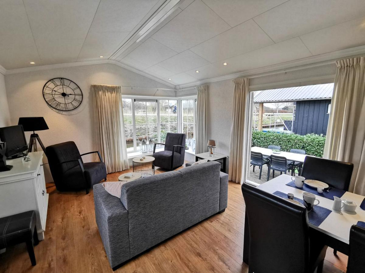 Giet Oan gelegen op Resort Venetië Giethoorn Buitenkant foto